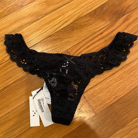 Barneys New York Other - NWT Barney’s New York black thong